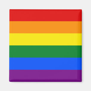 Imán Raya de la bandera del arco iris del orgullo gay