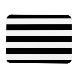 Imán Rayas Blancas Y Negras De Estilo