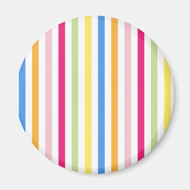 Imán Rayas de colores (Frente)