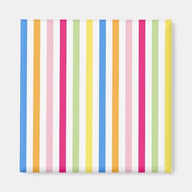 Imán Rayas de colores (Frente)