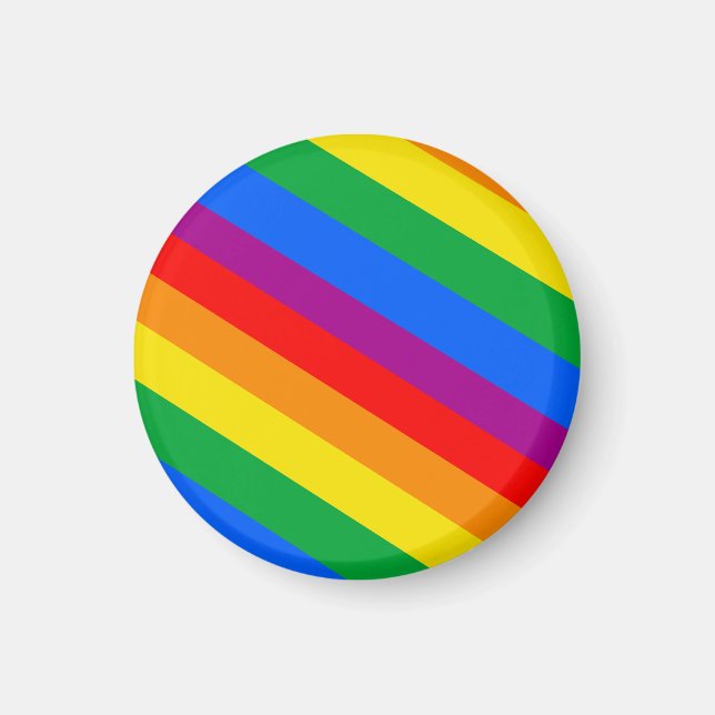 Imán Rayas del orgullo gay (Frente)