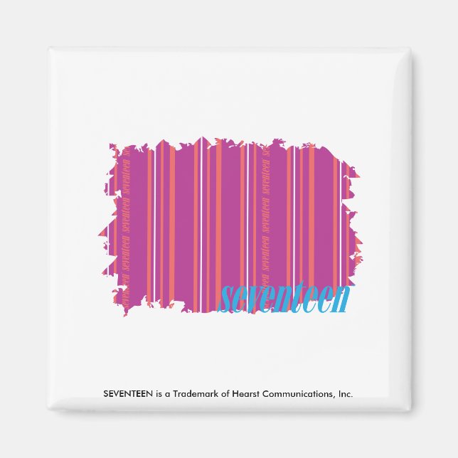 Imán Rayas delgadas Purple 2 (Frente)