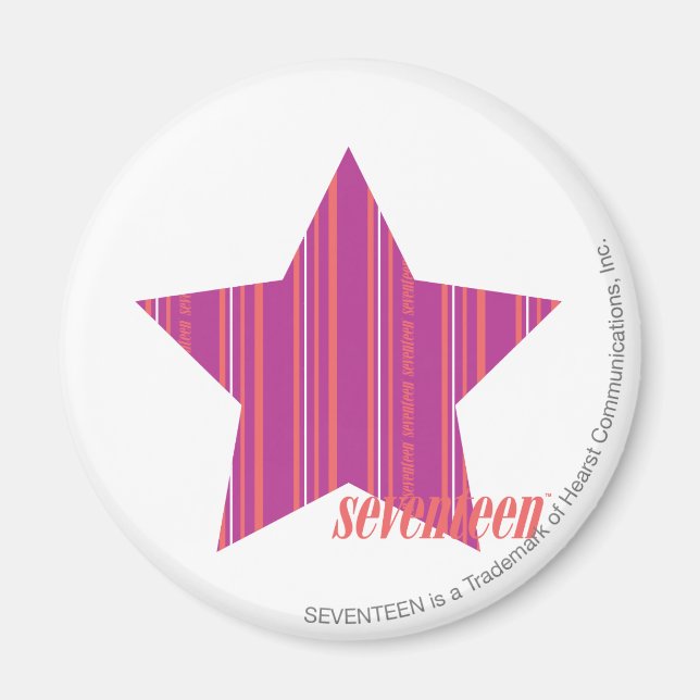 Imán Rayas delgadas Purple 3 (Frente)