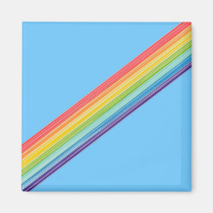 Imán Rayas diagonales del arco iris