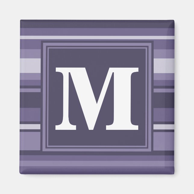 Imán Rayas moradas monográficas (Frente)