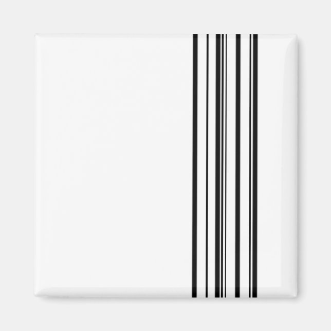 Imán Rayas negras (Frente)