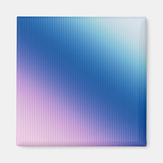 Imán rayas , sombrías , degradado rosa (Frente)