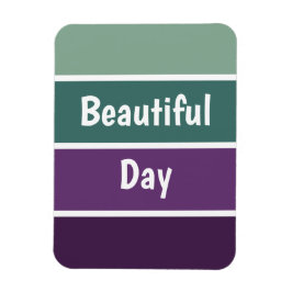 Imán Rayas Verdes Y Púrpura