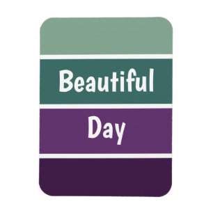 Imán Rayas Verdes Y Púrpura