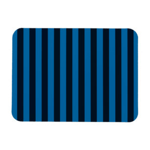 Imán Rayas verticales azules fondo Personalizar esto!