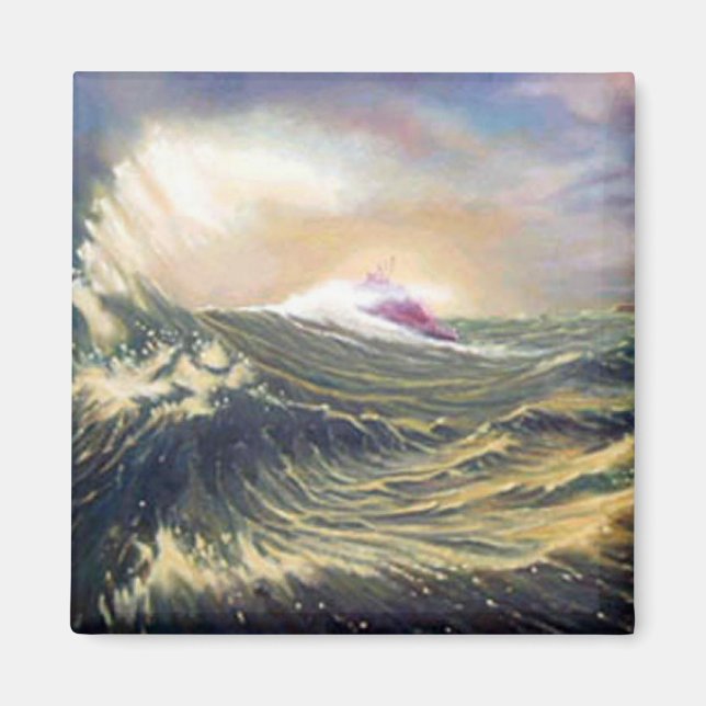 Imán Rayo de luz (Frente)