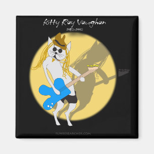 Imán Rayo Vaughan del gatito