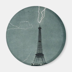 Imán Rayos la torre Eiffel, 1902