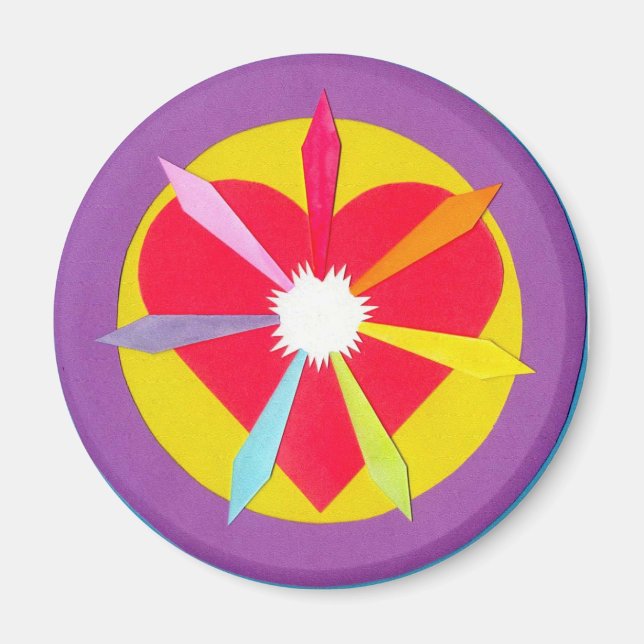 Imán Rays from the Heart (Frente)