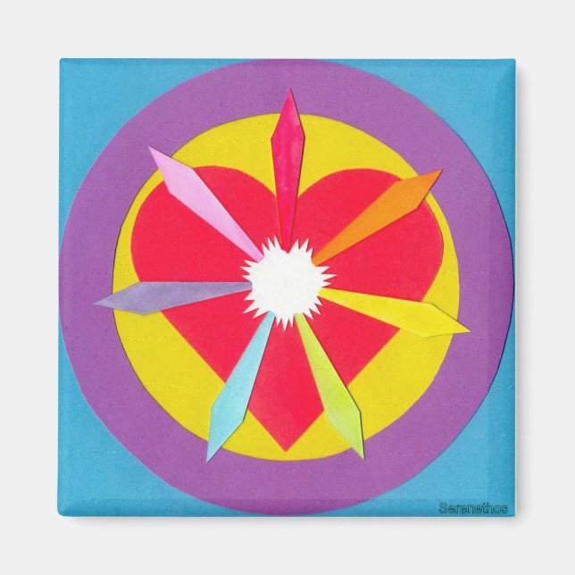 Imán Rays from the Heart (Frente)