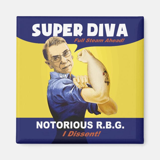 Imán RBG la reivindicación (Frente)