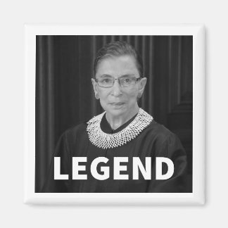 Imán RBG "LEGEND" Magnet (Ruth Bader Ginsburg)