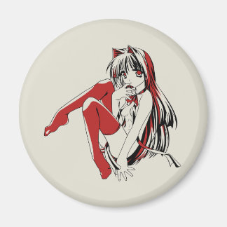 Imán RBP, Neko la chica anime sexy felina Furry
