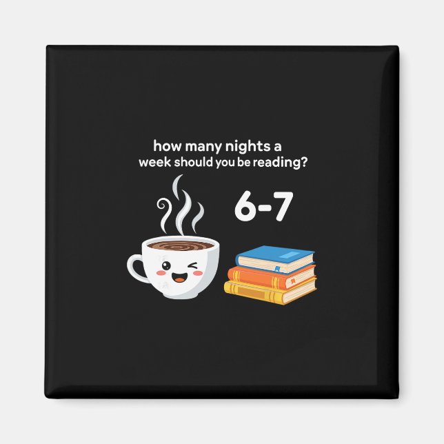 Imán Reading 67 Meme English Teacher Funny 6 7  (Frente)