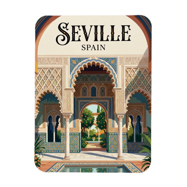 Imán Real Alcázar de Sevilla España (Vertical)