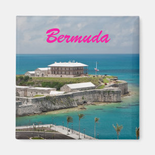 Imán real del astillero naval de Bermudas