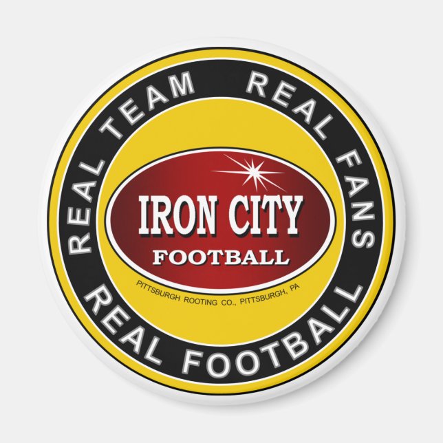Imán Real Equipo, Fans Reales, Fútbol Real Pittsburgh (Frente)