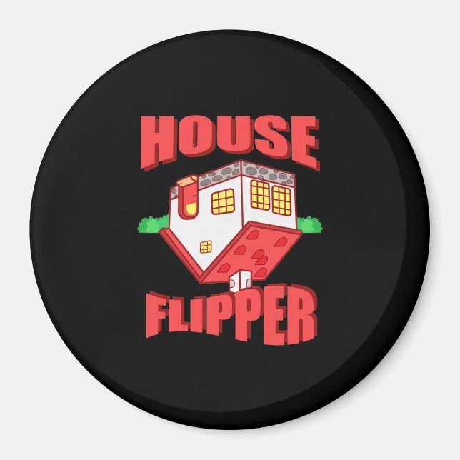 Imán Real Estate Agent House Flipper (Frente)