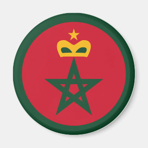 Imán Real Fuerza Aérea Marroquí Roundel