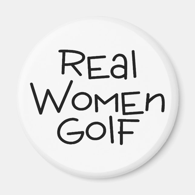 Imán Real Women Golf (Frente)