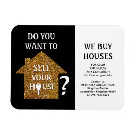Imán Realtor NOSOTROS COMPRAMOS HOUSES Magnet