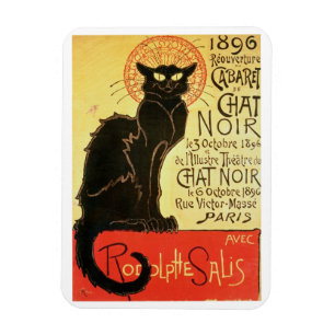 Imán Reapertura del cabaret Noir de la charla, 1896