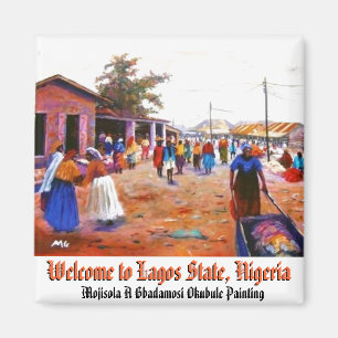 Imán Recepción al estado de Lagos, Nigeria