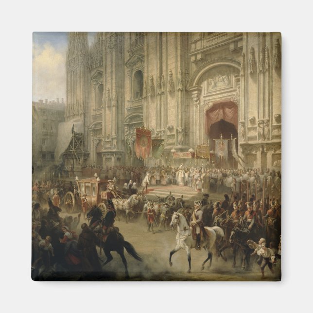 Imán Recepción ceremonial del mariscal de campo (Frente)