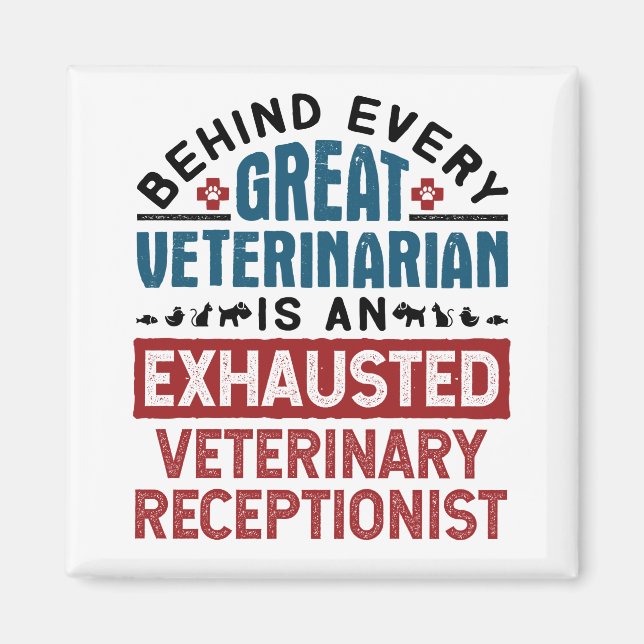 Imán Receptor Veterinario Agotado (Frente)