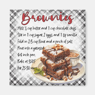 Imán Receta de Brownies