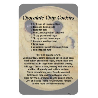Imán Receta de galleta de chocolate