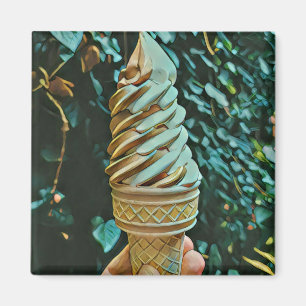 Imán Receta de helado