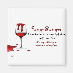 Imán Receta de la bebida del Colmillo-Banger