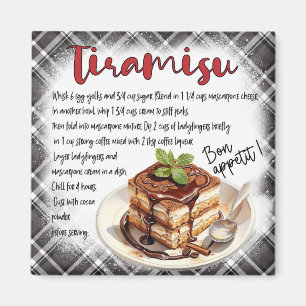 Imán Receta de Tiramesu