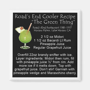 Imán Receta Green Thing