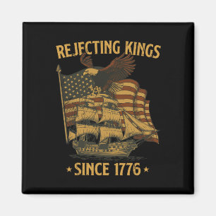 Imán Rechazar Reyes Desde 1776 En Eagle Patriótico Eeuu