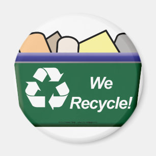 Imán ¡Reciclamos!