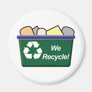 Imán ¡Reciclamos!