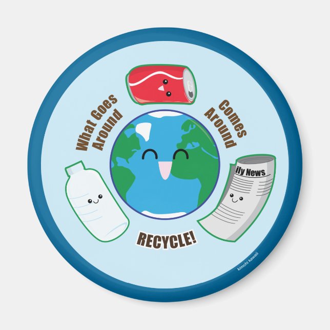 Imán Reciclar (Frente)