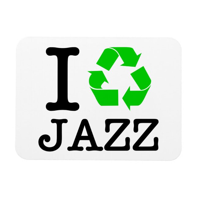 Imán Reciclar Jazz (Horizontal)