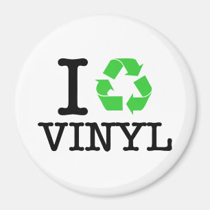 Imán Reciclar vinilo