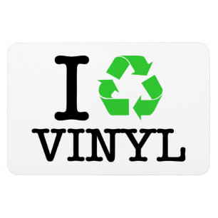 Imán Reciclar vinilo