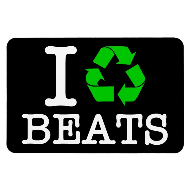 Imán Reciclé Beats (Horizontal)