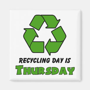 Imán Recicle jueves