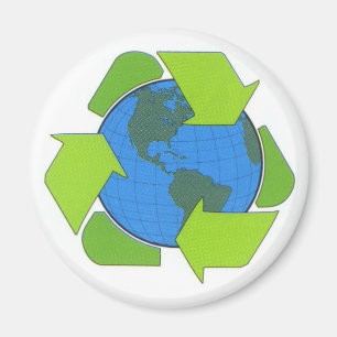 Imán recicle la tierra